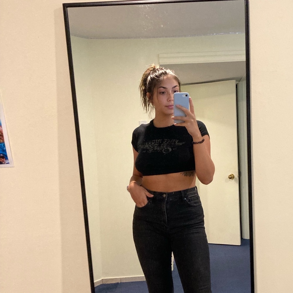 Black skinny jeans - worn once